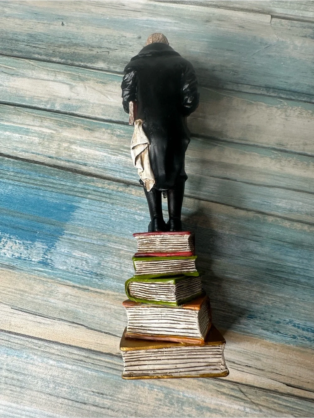 Vintage Librarian figurine 9”